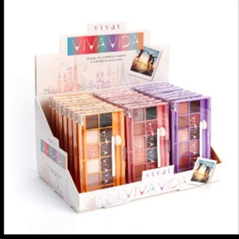 Paleta De Sombras Vivai Viva Vida Shopee Brasil