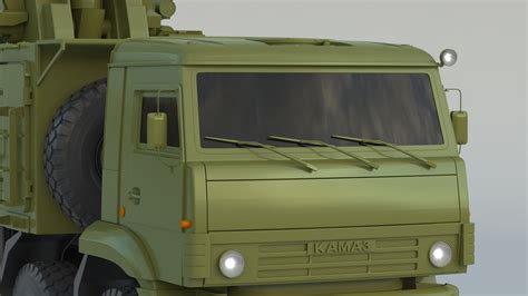 Sam Pantsir S Sa D Model Obj Ma Fbx C D Ds Max Free D