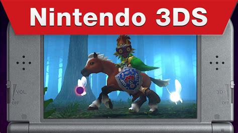 Nintendo 3ds The Legend Of Zelda Majoras Mask 3d Accolades Trailer Youtube