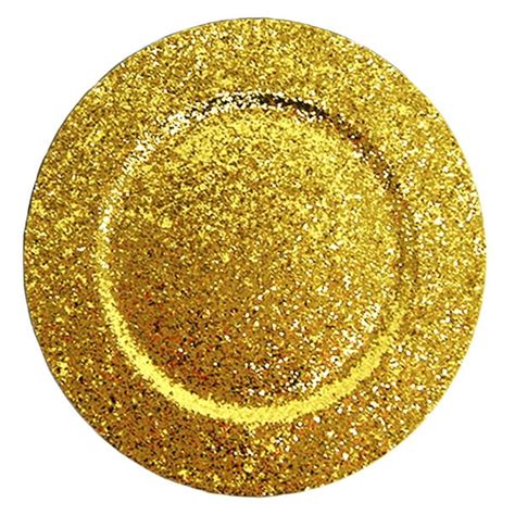 12 5 Wholesale Bulk Glitter Charger Plates Set Of 6 24 Gold Rose Gold Silver