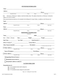 Jackson County Illinois Stalking No Contact Order Fill Out Sign