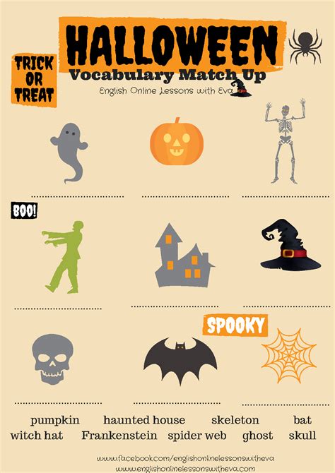 214 Free Halloween Worksheets