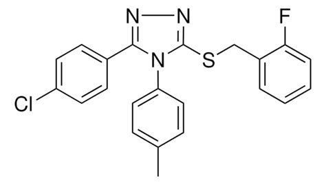 Chlorophenyl Fluorobenzyl Thio Methylphenyl H