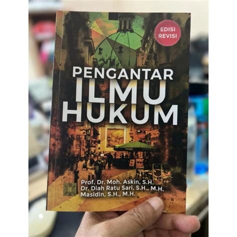 Jual Buku Original Pengantar Ilmu Hukum Edisi Revisi Askin