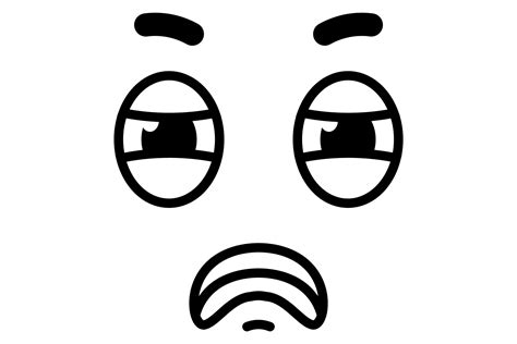 suspicious face expression comic style graphic  ladadikart