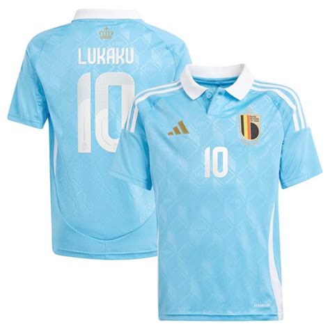 Maillot Belgique Enfant Exterieur Lukaku Foot Soccer Pro