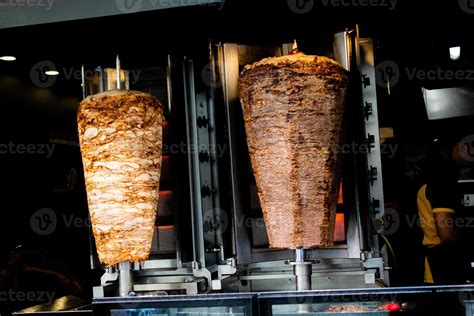 Traditional Turkish Doner Kebab Kebab On Skewer Turkish Cuisine Street Food 17088170 Stock