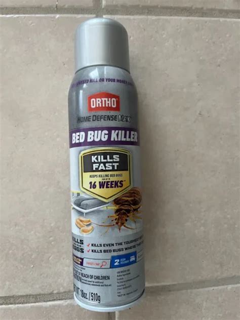 Ortho® Home Defense Max Bed Bug Killer Aerosol Spray 18oz New Stock Eur