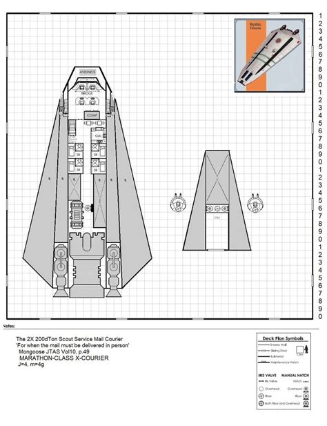 The 2x Boat Mail Courier Star Wars Infographic Traveller Rpg Deck Plans