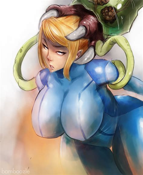 Samus And The Hunter Metroid By Bamboozle Hentai Foundry