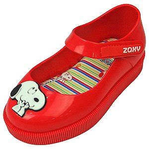 Sapatilha Boneca Zaxy Snoopy Baby Nude Glamour Pink