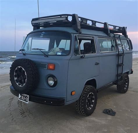 vw van kombi  expedition blue black artofit