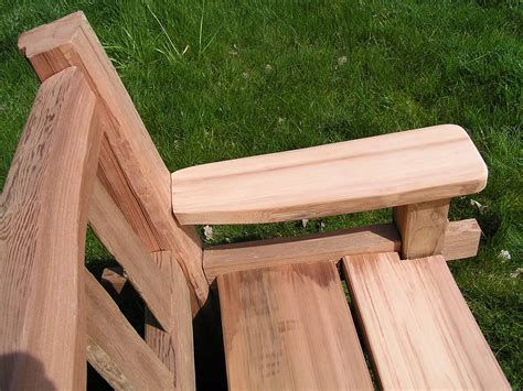 Hand Split Cedar Bench Thuja Wood Art Reclaimed Cedar Furniture