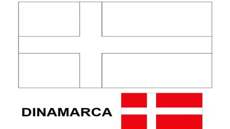 Arquivos Bandeira Da Dinamarca Para Colorir Artesanato Total