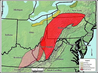 Marcellus Shale Drilling Map