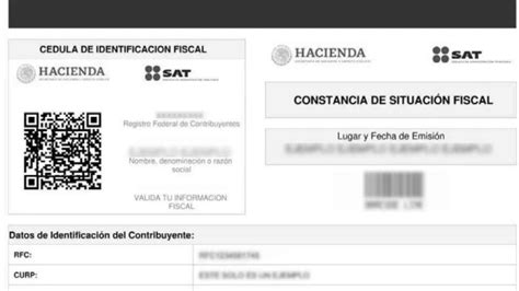 Acerca de la Constancia de Situación Fiscal con CIF ADN