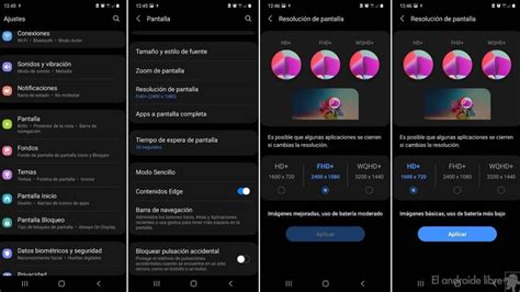 Cómo Cambiar La Resolución De Pantalla En Tu Móvil Samsung