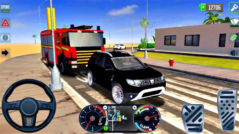 Taxi Sim Renault Duster Drive In Los Angeles Gameplay