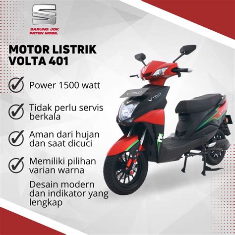 Jual Motor Listrik Volta Molis Shopee Indonesia