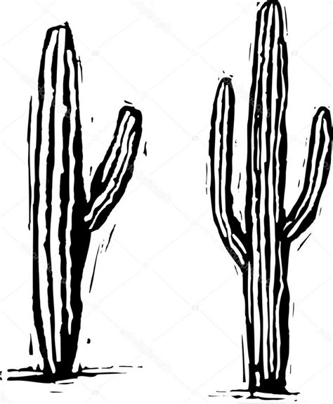 Saguaro Cactus Vector at GetDrawings | Free download