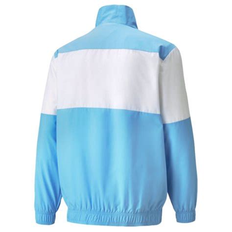 Man City Pre Match Jacket Light Blue Uksoccershop