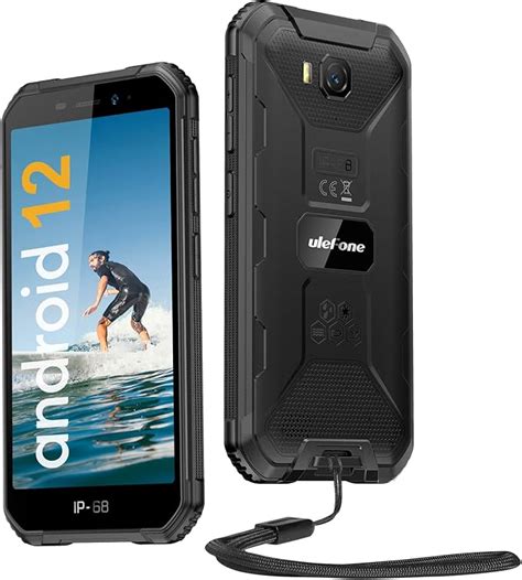 Lasted Android 12 Unlocked Rugged Phone Ulefone Armor X6 Pro Rugged