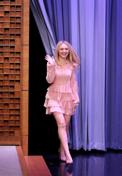 Dakota Fanning on The Tonight Show Starring Jimmy Fallon -06 | GotCeleb