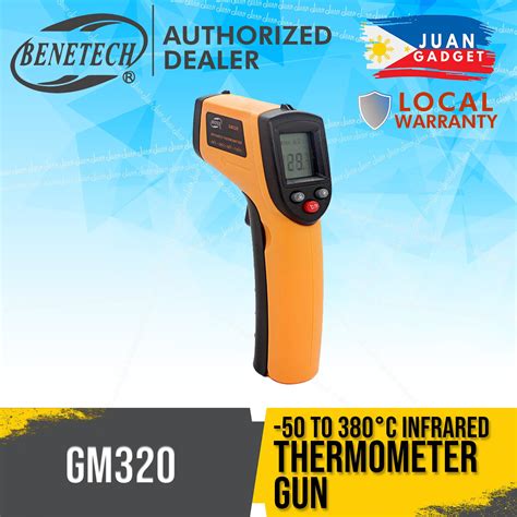 Benetech Gm320 Non Contact Thermometer Laser Temperature Gun Infrared Thermometer 50° To 400