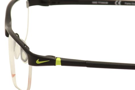 Nike Men S Eyeglasses 6052 Half Rim Titanium Optical Frame