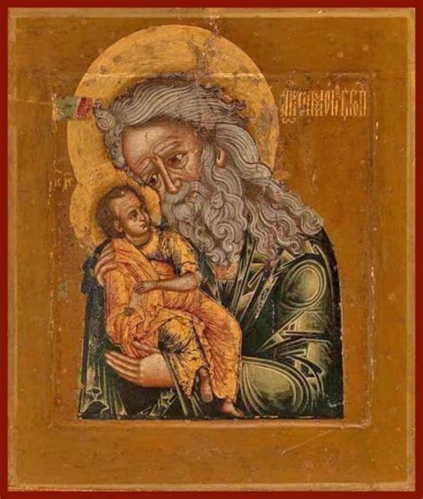 St. Simeon the God Receiver Orthodox icon for sale