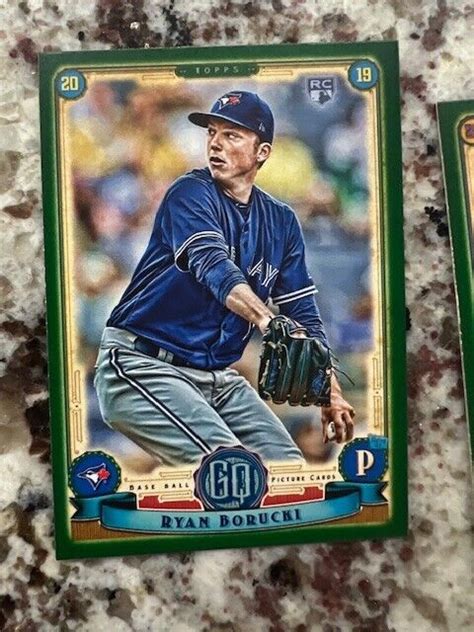 2019 TOPPS GYPSY QUEEN GREEN PARALLEL CARD TORONTO BLUE JAYS RYAN