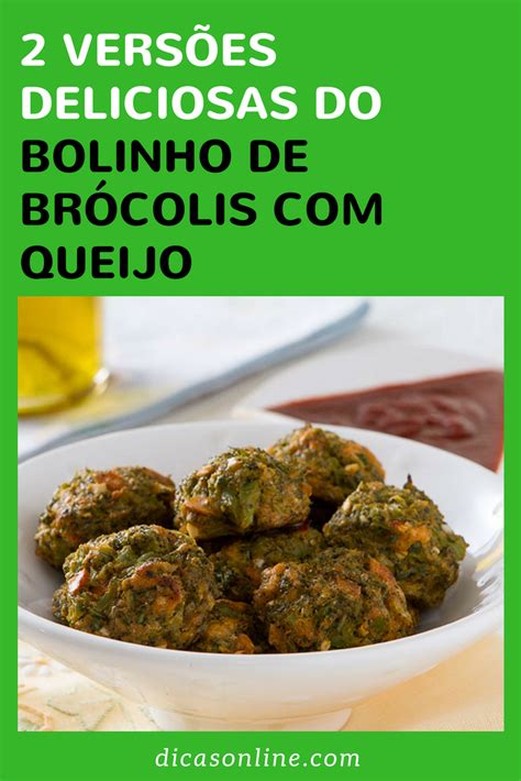 Que tal um petisco gostoso Aprenda a fazer bolinho de brócolis