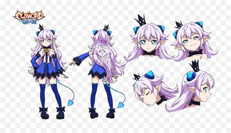 Elsword Anime Characters Sheets Elsword El Lady Characters Png Anime