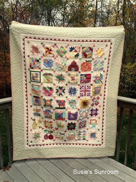 Susies Sunroom My Finished Farm Girl Vintage Quilt