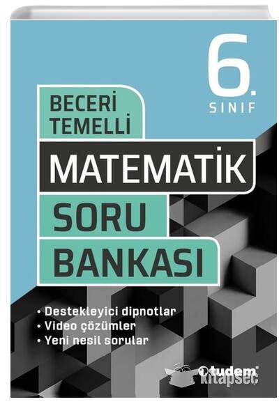 S N F Matematik Beceri Temelli Soru Bankas Tudem Yay Nlar