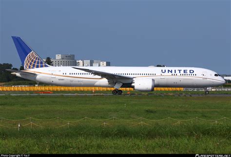 N United Airlines Boeing Dreamliner Photo By Yui F Id