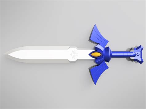 Stl File The Legend Of Zelda The Wind Waker Master Sword・3d Print