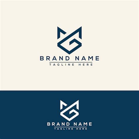 Premium Vector Mg Logo Design Template Vector Graphic Branding Element