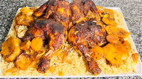 Bariis Iyo Chicken Aad Umacaan Qado Dhamestiran By Kasra Food YouTube