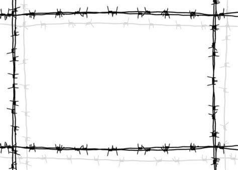 Barbed Wire Border