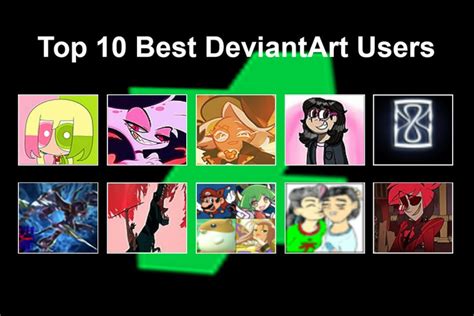 My Top 10 Favorite Deviantart Users By Princeralsei7 On Deviantart