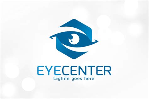 Eye Center Logo Template Branding And Logo Templates Creative Market