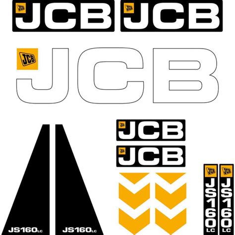 Heavy Construction Machinery Decals And Sticker Kits Shipped Within 24