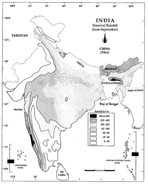 Class 9 Geography Chapter 1 Map Based Question Answers Contemporary India I