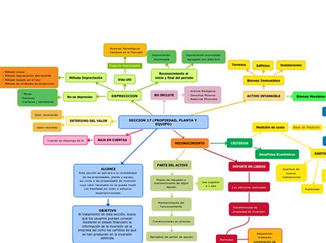 Seccion Propiedad Planta Y Equipo Mind Map