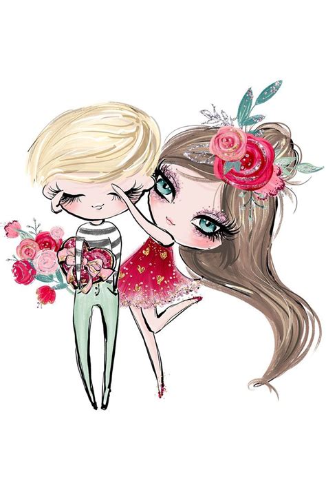 Couples. Парочки. PNG. | Illustration art, Outline drawings, Sketches
