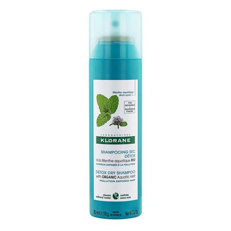 Comprar Klorane Champu Seco Detox A La Menta Acuatica Ml Farmacias