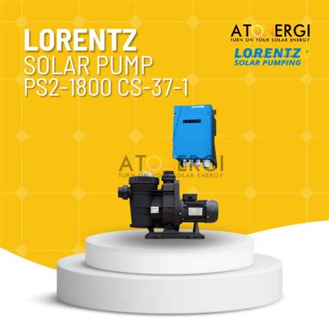 Jual Pompa Air Tenaga Surya Ps Cs Lorentz Terbaik Atonergi