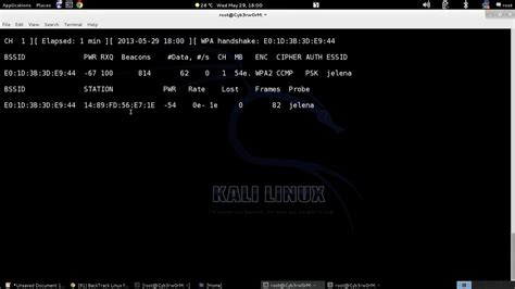 Cracking Wpa And Wpa2 Key With Aircrack Ng On Kali Linux Youtube