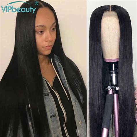 30 Inch Straight Lace Front Wigs Lace Front Human Hair Wigs For Black Women 150 Remy Malaysian